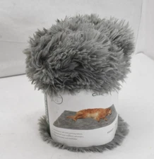 FurHaven Waterproof Throw Blanket Calm & Cuddle Pet Dog Washable Shaggy Grey