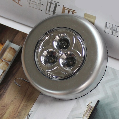 3LED Kabelloses Unterbaulicht Touch Schalter als Nachtlampe im Kleiderschrank - Bild 5 von 24