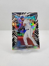 2019 PANINI PRIZM BASEBALL ADRIAN BELTRE #35 ZEBRA PRIZM REFACTOR #72/99