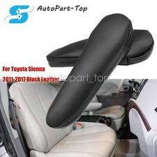 Fits Toyota Sienna 2011-2017 Black Driver Passenger Seat Arm Rest Cover Leather