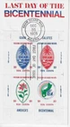 RARE 1976 AGANA GUAM GUARD MAIL FDC LAST DAY OF BICENTENNIAL COVER NUMBERED 051