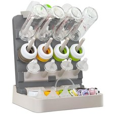 Baby Bottle Drying Rack Vertical Standing Bottle Dryer Rack Holder-Space Savi...