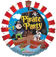 Pirate Party 18" Foil Balloon Non-Packaged 