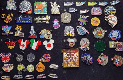 Disney Parks EPCOT Pin Lot Assortment - Rare, LE, Passholder, Sets, SHIPS FREE!!