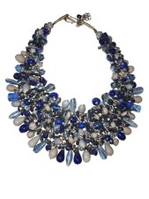 Large Vintage Beaded Collar Necklace