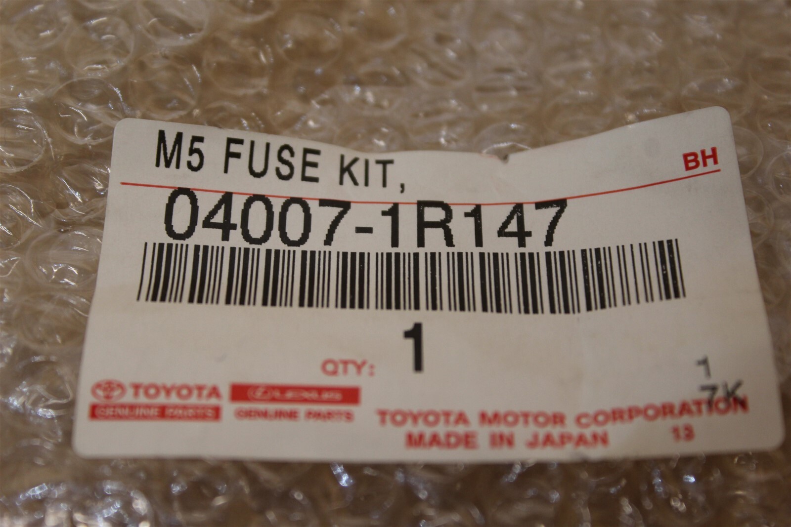 Toyota M5 150 Amp Fuse Kit Prius Genuine 04007-1R147 for sale  