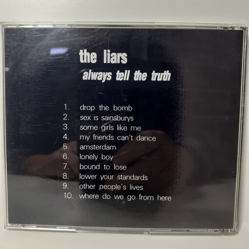 THE LIARS CD ALWAYS TELL THE TRUTH (91) 10 Track CD Fast Free P&P - Picture 2 of 4