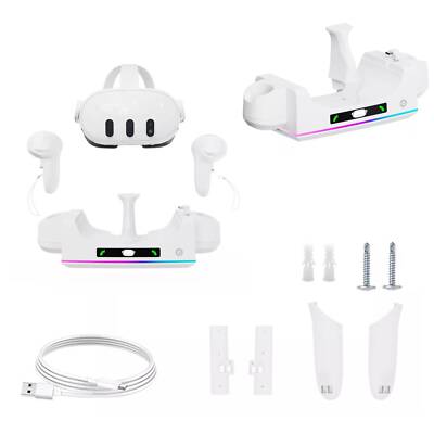 Wall Mount Charger Stand für Oculus Quest 3S/3 VR Headset Console Charging Dock