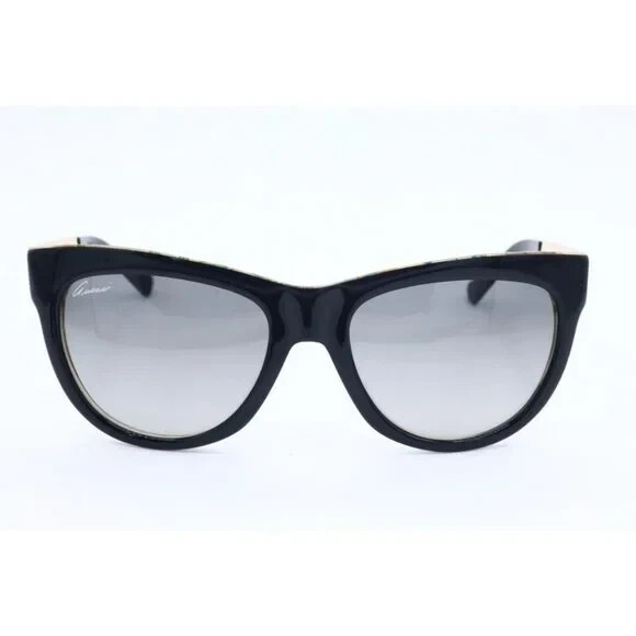 GUCCI GG 3735S ブラックサングラス Authentic Gucci GG 3739/S 2ENVK Black Cat Eye Sunglasses