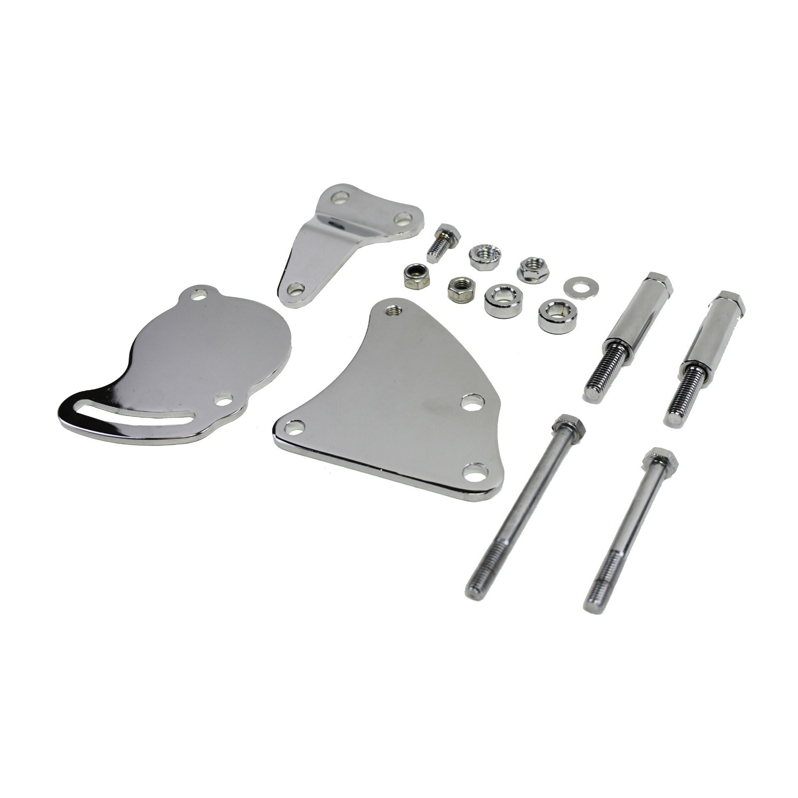 ATeam SBC Short Water Pump Type II Power Steering Bracket Chevy 283