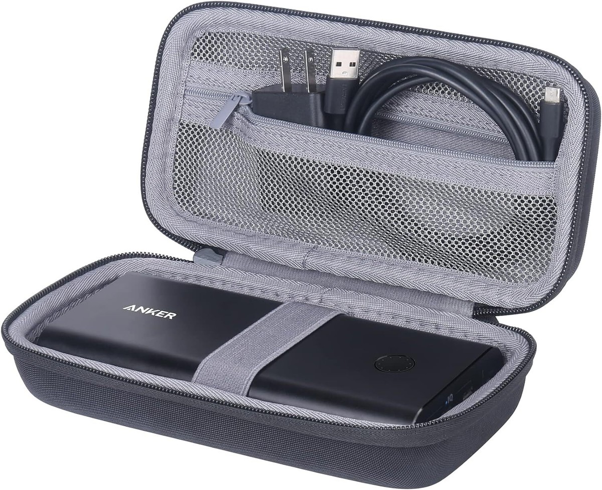 co2CREA Hard Case Replacement for Anker 537 Power Bank mesh bag