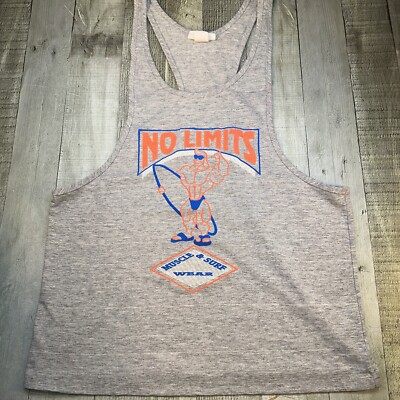 Men s No Limits Muscle & Surf Wear 80 s Size Medium 
