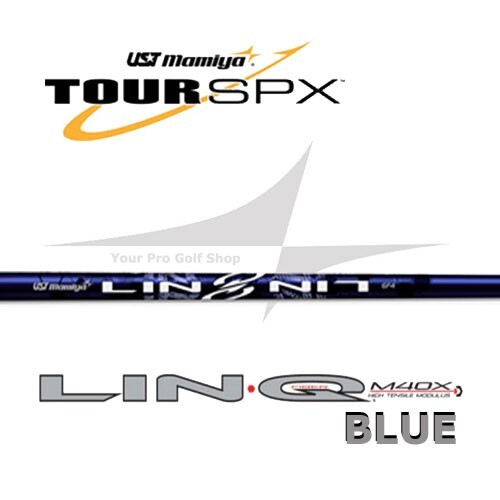 UST Mamiya LIN-Q M40X TSPX albero legno blu 6F5 volo a metà palla rotazione medio-bassa - Foto 2 di 4