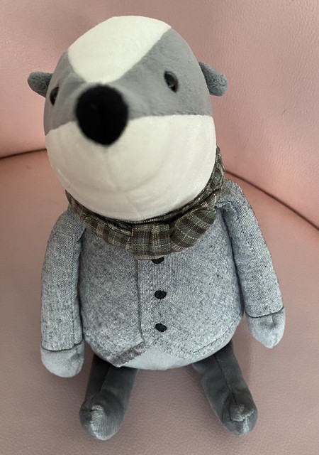 Jellycat Riverside Rambler Badger Plush 