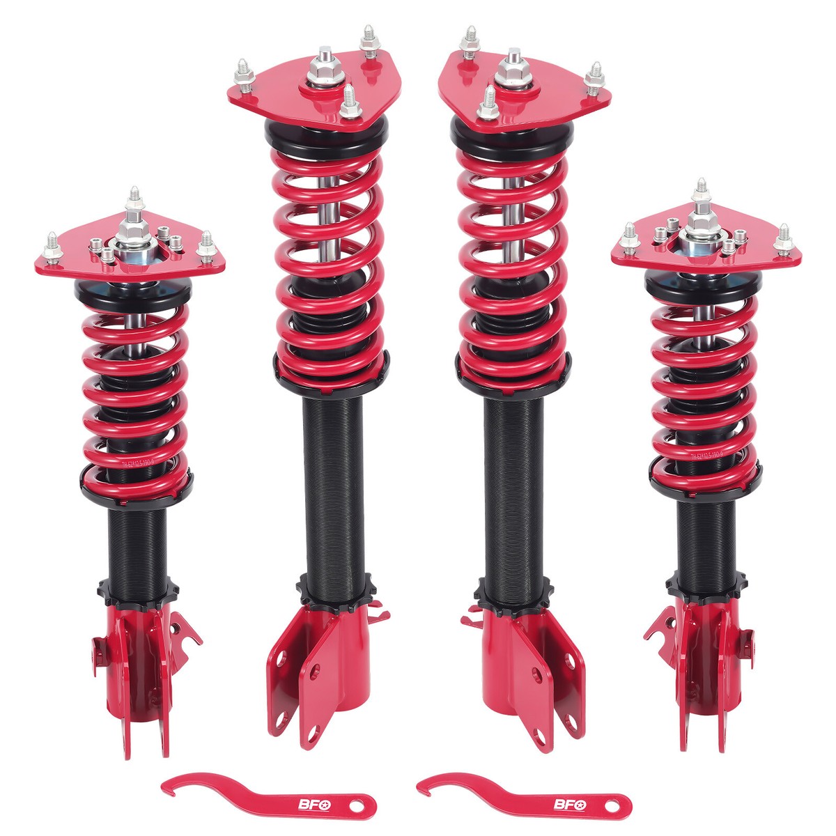 BFO Full Coilovers Struts For Subaru Impreza WRX GDB GDA 02-07