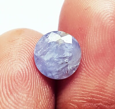1.80 Ct 100% Natural Blue Sapphire Certified Loose Gemstone With Free Gift
