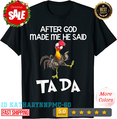 2025/NEW LIMITED Chicken Said Funny Premium Great Gift Idea Tee T-Shirt Size.