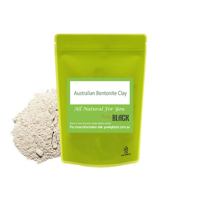 Organic Australia Bentonite Healing Clay Powder For Skin Hair Detox Clay Mask  