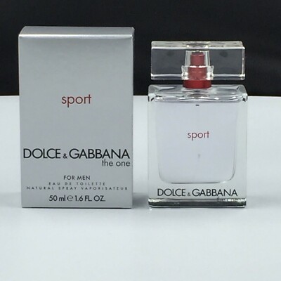 New Dolce Gabbana The One Sport 50ml Eau De Toilette Spray