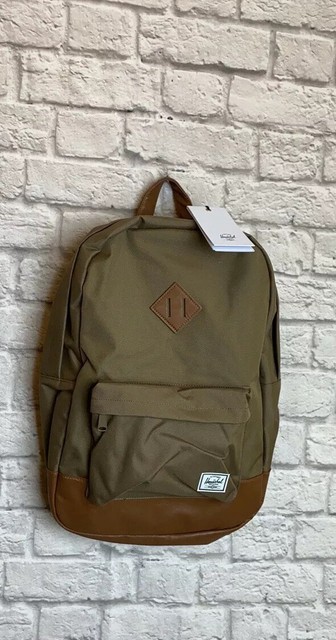 tan brown backpack
