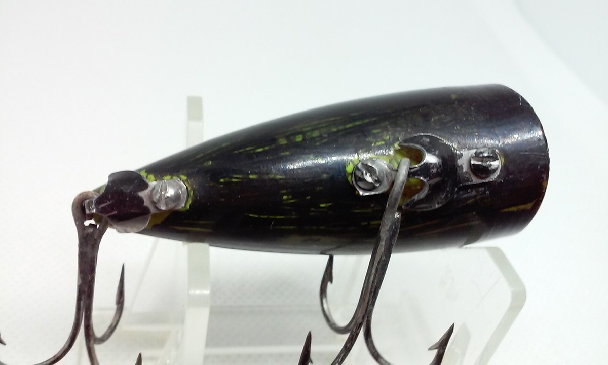 ルアー・フライ HEDDON CHUGGER JR. SJ VINTAGE Heddon Chugger JR Black 2 1/4