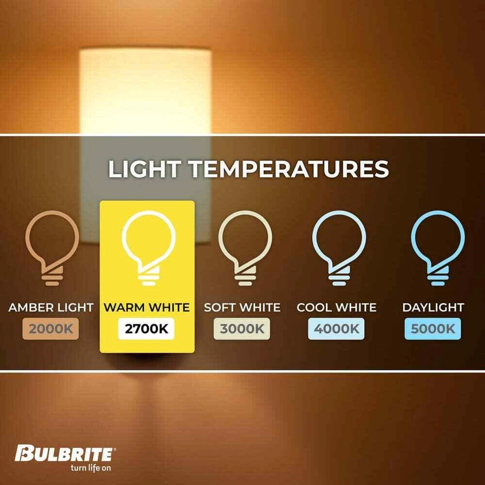 Bulbrite 40-Watt G16 Milky Dimmable (E12) Candelabra Screw Base Decorati(3-Pack) - Image 4 of 4