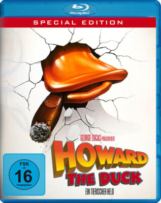 Howard the Duck Uncut - Lea Thompson Tim Robbins - Blu-ray Disc - OVP - NEU