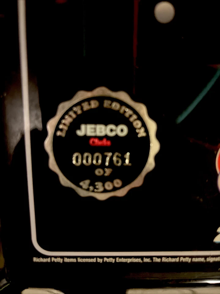 Винтажные часы Richard Petty 43 STP 25-я годовщина 1996 No761 из 4300 Jebco NASCAR - Изображение 2 из 4