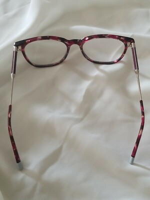 Calvin Klein CK6008 528 Purple Eyeglasses 51-17-140, Frames Only CALVIN KLEIN CK6008 528 51-17-140 PINK PURPLE SILVER  main image 2