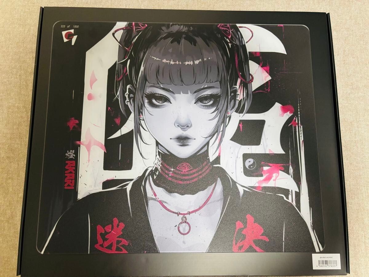 ✨美品✨GLSSWRKS Akari Glass Mousepad Akari Glass Mousepad | Speed Glass Mousepad | GLSSWRKS.gg