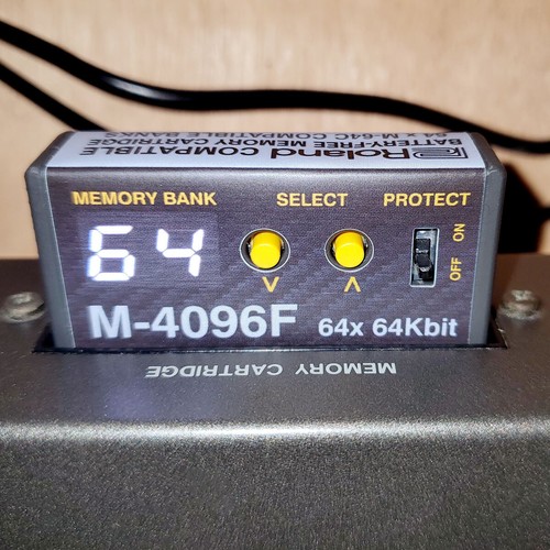 Cartuccia di memoria HAKKE M-4096F, nuovo design senza batteria, compatibile Roland M-64C - Foto 2 di 7