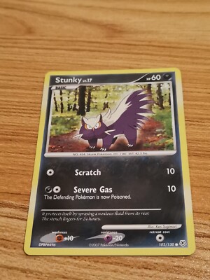 Stunky 102/130 Common | DP: Base Set | Pokemon Card | eBay UK Stunky 102/130 Common | DP: Base Set | Pokemon Card | eBay UK