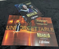 MAHALIA two Emmy ads with Danielle Brooks as Mahalia Jackson for Best Actress
