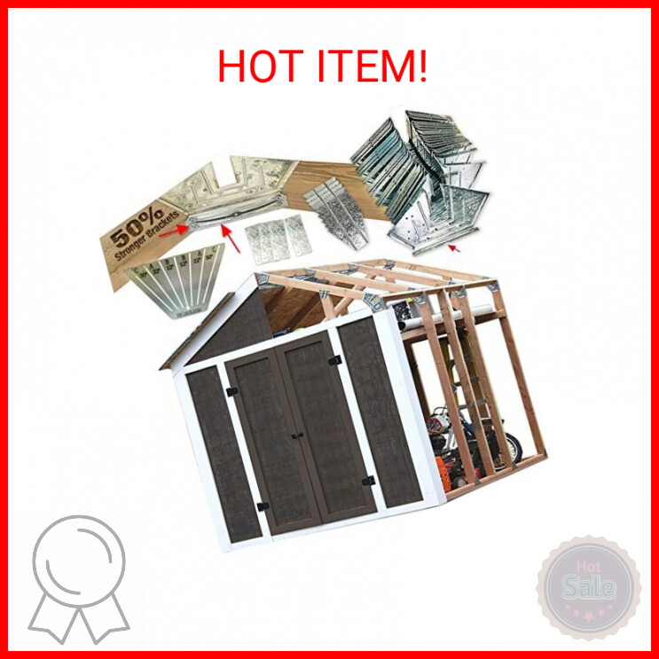 EZBUILDER EZ Shed 70187 Peak Style Instant Framing Kit | eBay