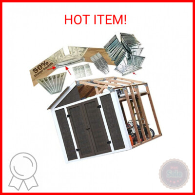 EZBUILDER EZ Shed 70187 Peak Style Instant Framing Kit