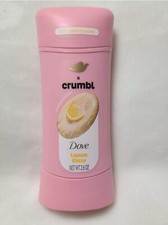 Dove Crumbl Deodorant Stick Crumbl Lemon Glaze Aluminum Free, 2.6 oz Limited