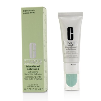 Clinique BLACKHEAD SOLUTIONS Self-Heating Blackhead EXTRACTOR 0.68 oz / 20ml NIB