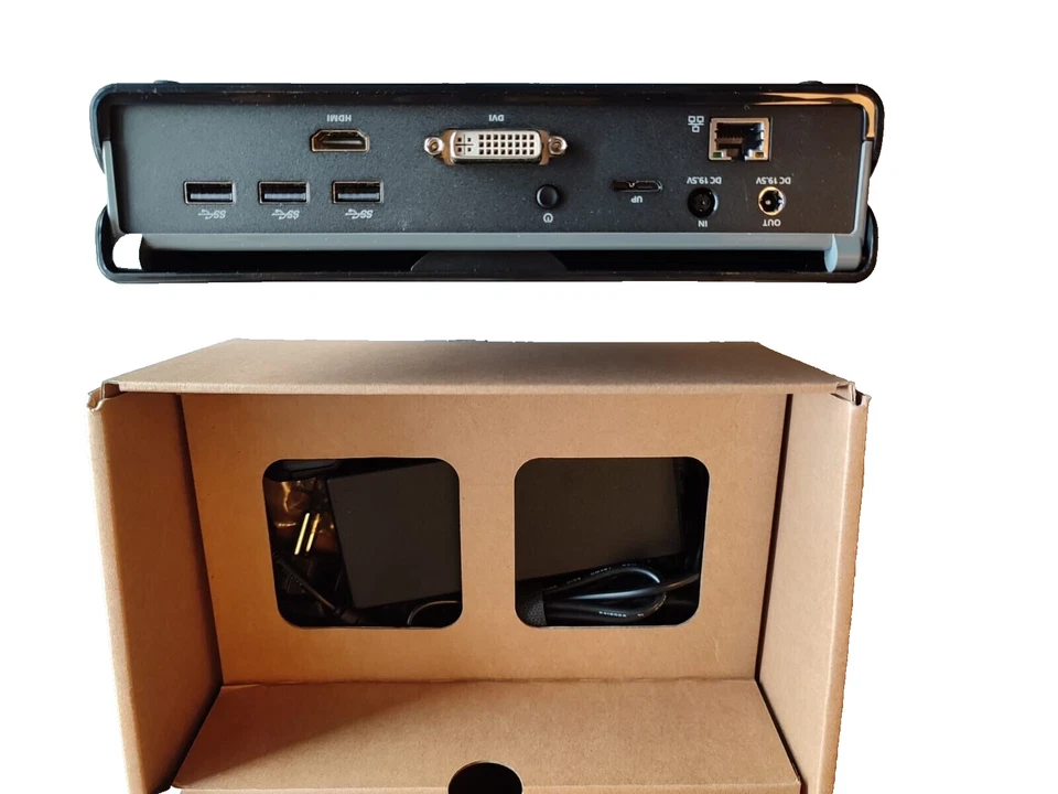 Estación de Acoplamiento Universal USB 3.0 DVHD-SV2K Targus DOCK171EUZ-81 con Alimentación Foto 2 de 4