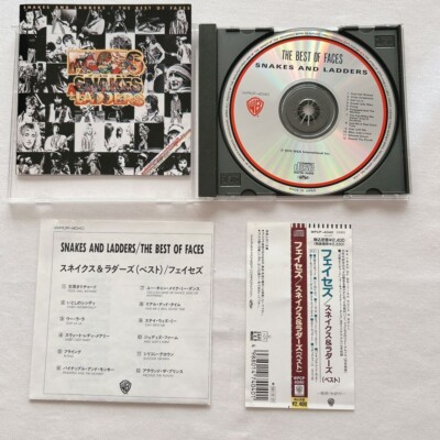 THE BEST OF FACES Snakes And Ladders Rod Stewart NM CD JAPAN Obi 