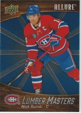 2023-24 Upper Deck Allure #LM-13 Nick Suzuki Lumber Masters