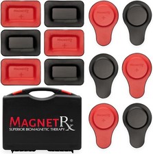 MagnetRX Biomagnetic Therapy Magnets Kit 12 Mixed Units 