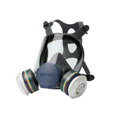 Moldex 943201 Series 9000 Complete Face Mask (Medium) 2 X ABEK1P3 R Filters