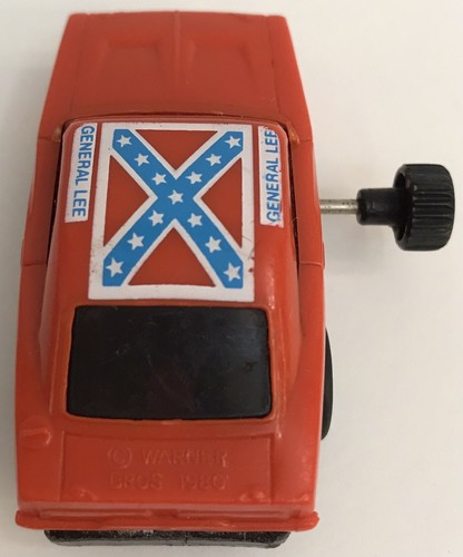 1980 Vintage Dukes of Hazzard General Lee Warner Wrist Racer Wind Up Car Working - Picture 5 of 7