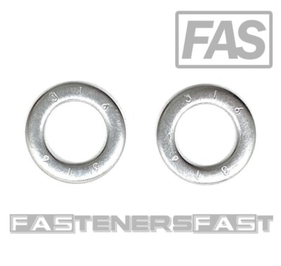 #ad 100 3 8 AN960 616 Mil Spec Washers 316 Stainless Steel AN960616 100 Pieces $13.92