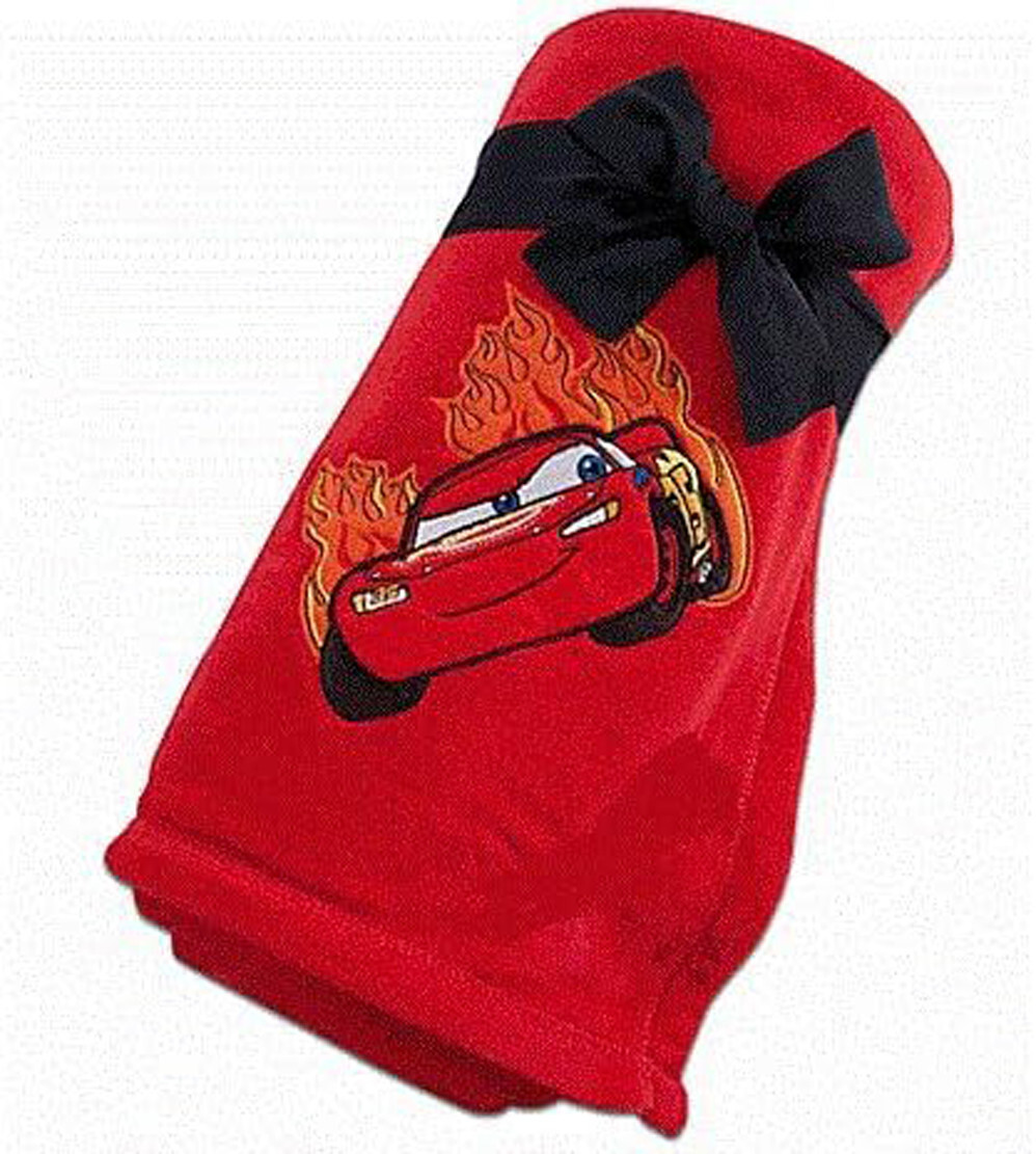 Lightning McQueen Red Fleece Throw - 50" x 60" NEW!
