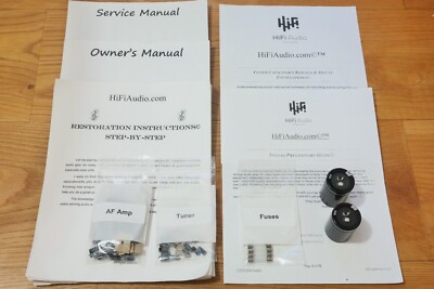 Pioneer SX-780 FULL rebuild restoration recap service kit fix