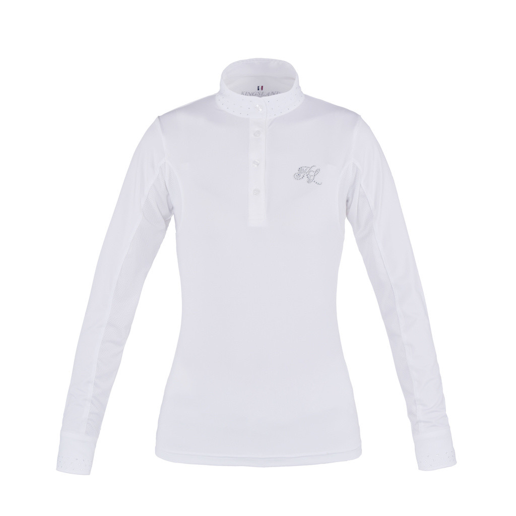 Kingsland Mimi Ladies Show Shirt White Small Kingsland Mimi Ladies Show Shirt White Small