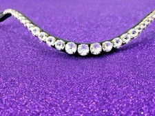 Super Quality One Row 8mm Crystal Diamond in White Color Brow Band