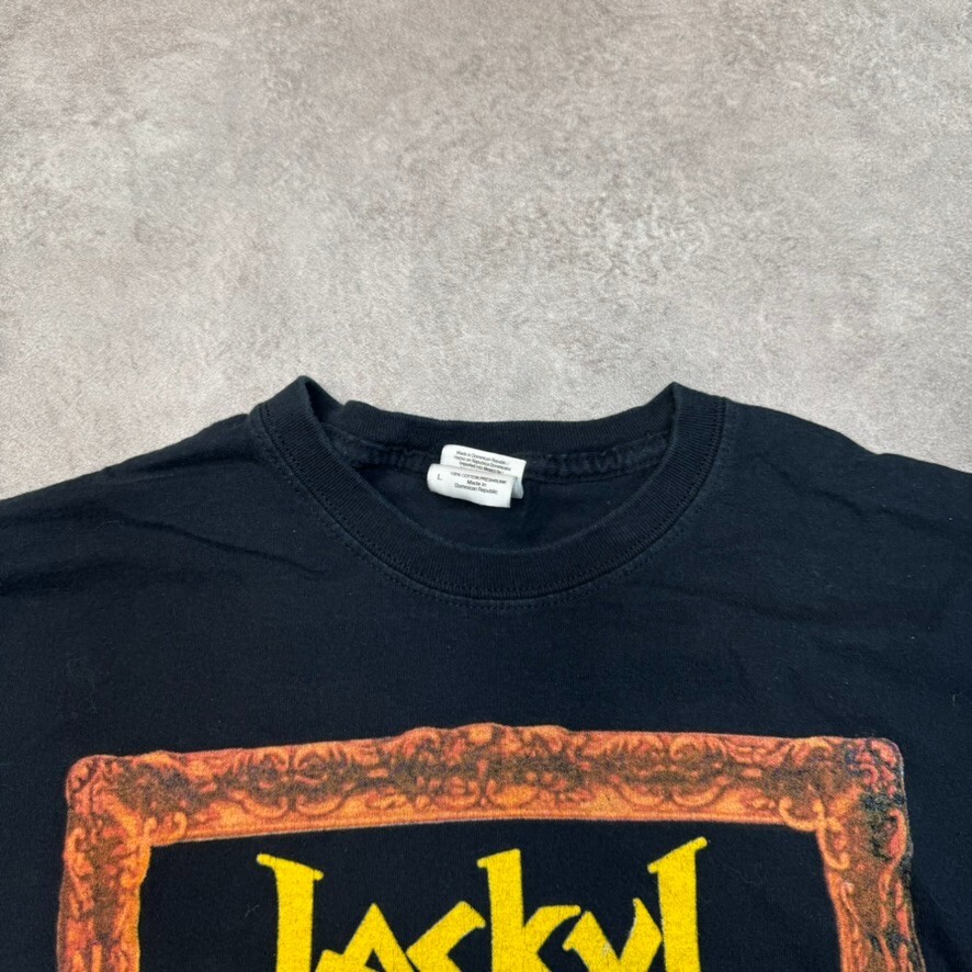Jackyl T-Shirt Mens Large Rock Music Graphic Print Short Sleeve Tee, Black image 8