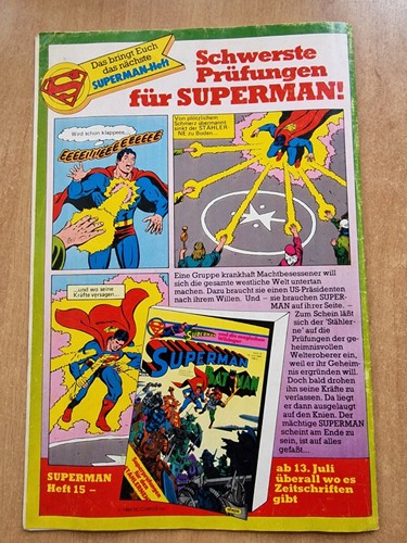 SUPERMAN BATMAN 1970 - 1985 EHAPA zur AUSWAHL - Picture 534 of 550